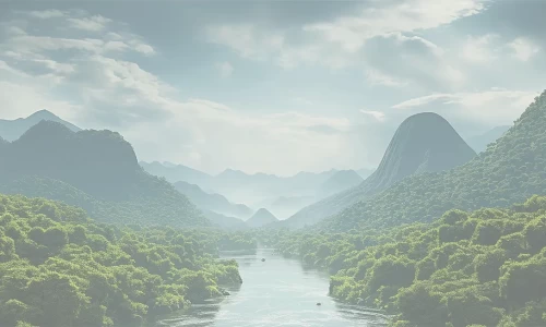River Valley represents your journey to health and the landscape of the body