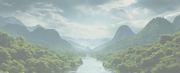 River Valley represents your journey to health and the landscape of the body