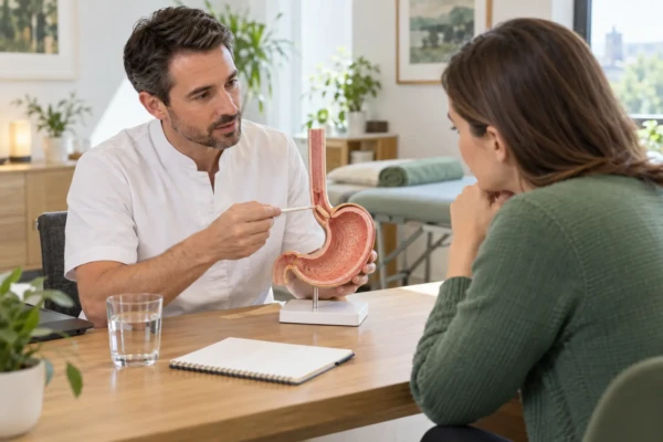 ST36 acupuncture treatment for gastric disorders in London